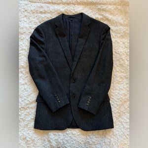 J.Crew Ludlow Suit Charcoal Wool 40S Jacket 31x32 Pants Moon Fabric